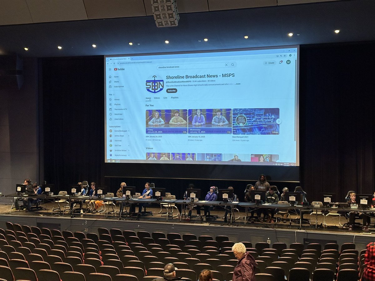 Spent the morning at the Greater Muskegon Esports Association regional high school tournament at Mona Shores with <a href="/minitruex/">Mini - Justin Summe</a> and <a href="/CoachDakotaV/">Coach Dakota</a>! We love high school esports and the opportunities it gives.

Support your regional high schools.