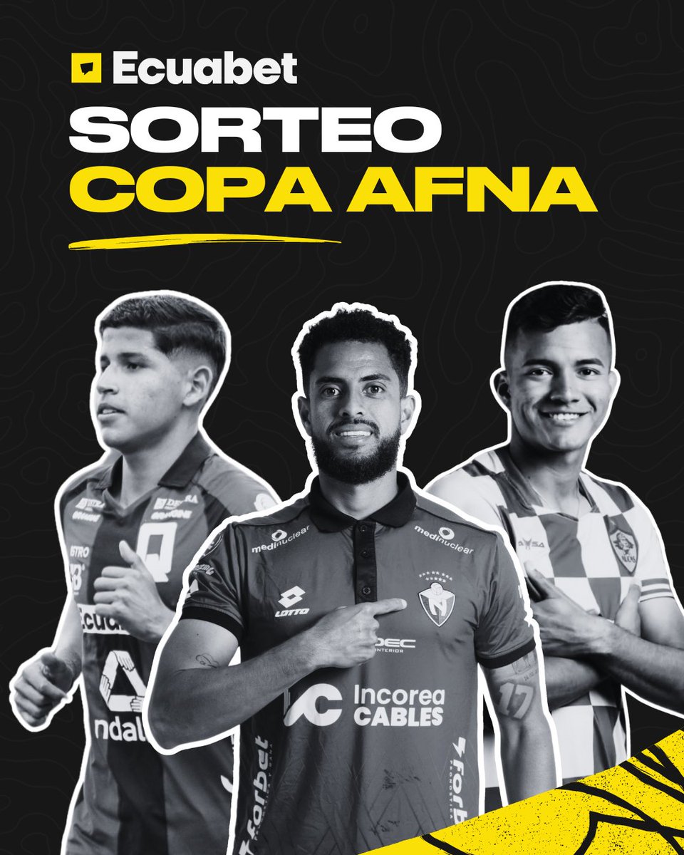 ¡TENEMOS ENTRADAS!

Participa por DOS ENTRADAS para la definición de mañana en la #CopaAFNA gracias a Ecuabet. 

¿Qué tienes que hacer? 

✅ RT a este post
✅ Seguir a <a href="/EcuabetOficial/">Ecuabet</a>
✅ Comenta qué equipo lleva más gente mañana al Atahualpa