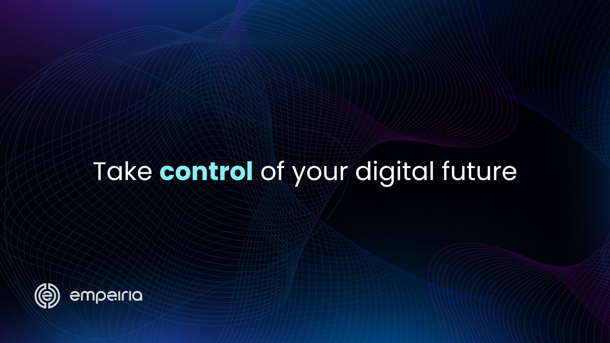 empe_io's tweet photo. Trust 2.0: Take Control of Your Digital Future 🤝

Tired of Big Tech owning your data without control? @EMPE_io is building a game-changing L1 Trust Layer that puts YOU in control of your data and digital identity!

✨ Own your data for real - powered by Web3 and AI technology.
🛡 Store and control your encrypted data in a private, non-custodial wallet⁠.
✅ Verify identity and share data without compromising your privacy.

Don't miss the trust revolution - follow @EMPE_io to stay up-to-date with updates!