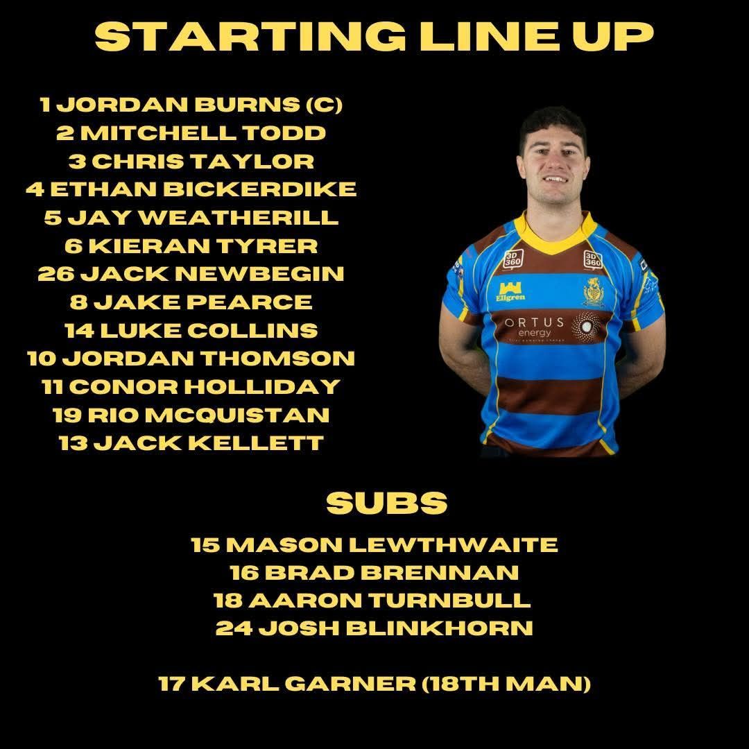 It's Challenge cup and #Havenrl take on Swnton Lions at the Ortus Recreation Ground. Heres our team Kick off is 3-15 Score updates throughout the game