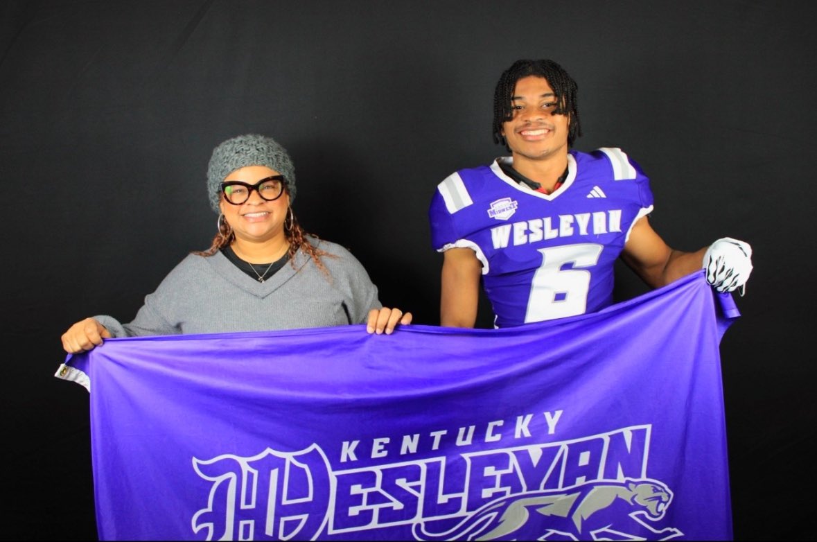 Payton Lewis (@paytonalewis22) on Twitter photo I am blessed to announce I will be committing to Kentucky Wesleyan College! Go Panthers! #AGTG #Committed <a href="/kwc_football/">Kentucky Wesleyan Football</a> <a href="/CoachYoung41/">Coach Tyrone Young Jr. II ™</a> <a href="/Playmakerhaddox/">Coach Nick Haddock</a> <a href="/WARRIORNATION20/">Thompson Football</a> <a href="/Adonis21/">Patrick Lewis</a> <a href="/conniejewel/">Concetta Lewis</a> <a href="/RecruitWarriors/">Thompson Recruiting</a> <a href="/Coachdefoor2015/">Coach D-4</a> <a href="/coachmarkf/">Mark Freeman</a> I am blessed to announce I will be committing to Kentucky Wesleyan College! Go Panthers! #AGTG #Committed <a href="/kwc_football/">Kentucky Wesleyan Football</a> <a href="/CoachYoung41/">Coach Tyrone Young Jr. II ™</a> <a href="/Playmakerhaddox/">Coach Nick Haddock</a> <a href="/WARRIORNATION20/">Thompson Football</a> <a href="/Adonis21/">Patrick Lewis</a> <a href="/conniejewel/">Concetta Lewis</a> <a href="/RecruitWarriors/">Thompson Recruiting</a> <a href="/Coachdefoor2015/">Coach D-4</a> <a href="/coachmarkf/">Mark Freeman</a>