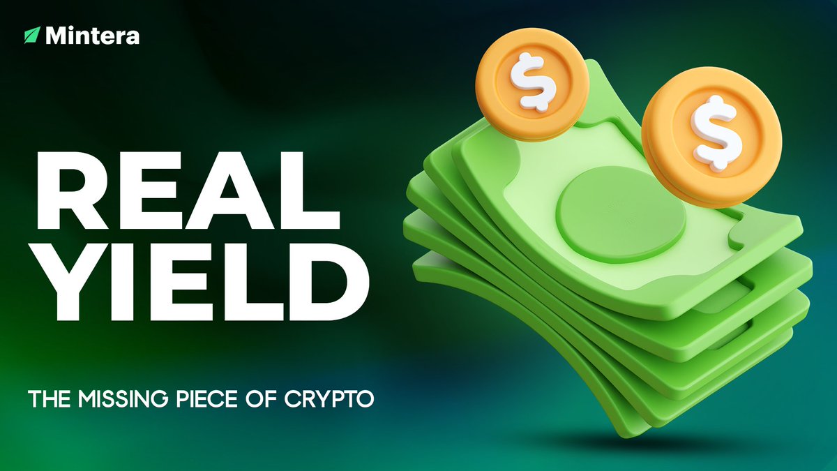 Crypto spent more than a decade without real fundamentals! 🤯  

We have projects with billions in market cap, yet no actual revenue for the teams or token holders behind them 🤦‍♂️  

RWA (especially Mintera 👀) is changing the game by bringing tangible economic value to the
