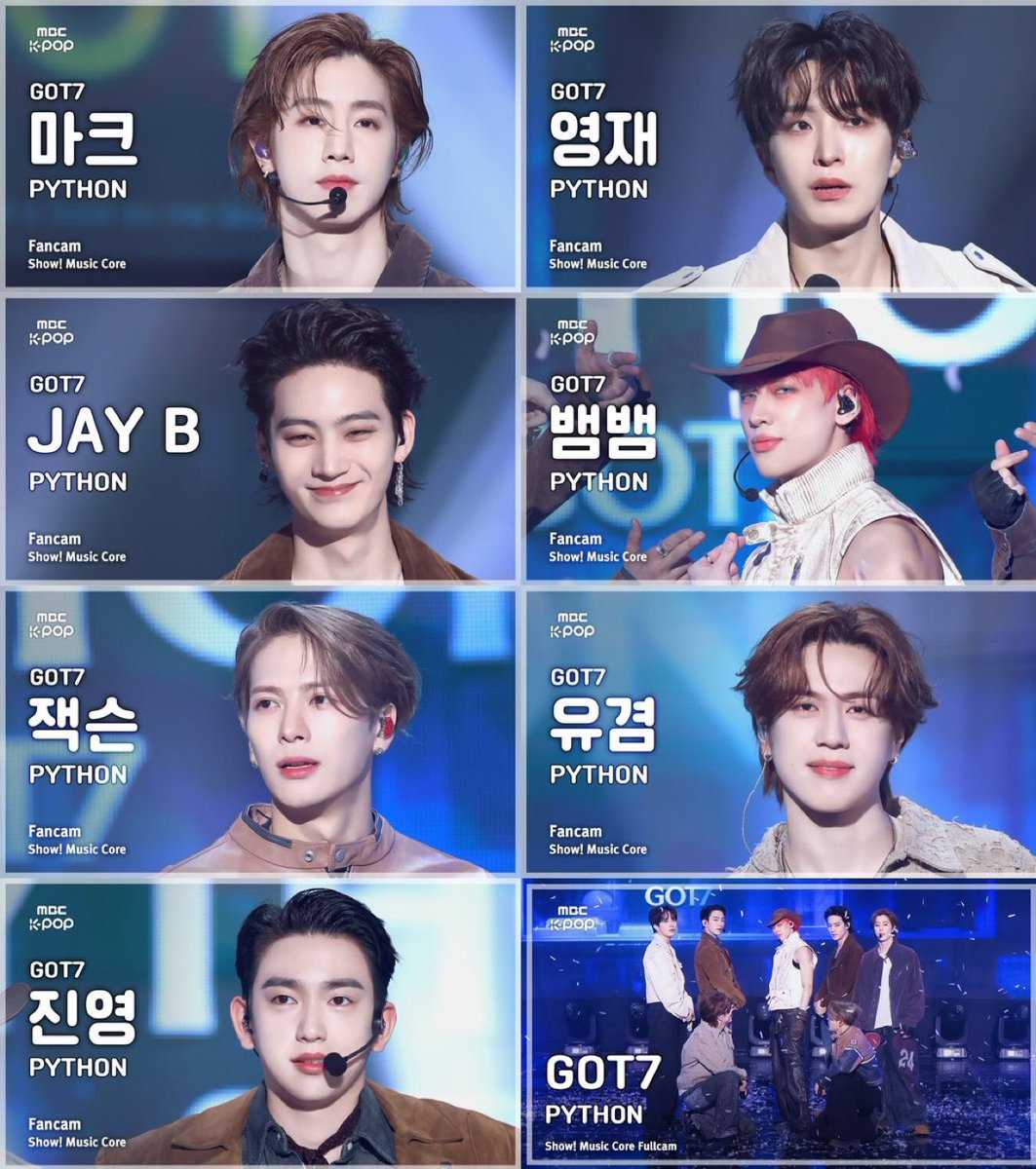 tj_noojoy's tweet image. ถามจริงๆGOT7มีใครไม่หล่อบ้าง 🤧🤧
GOT7 ON MUSIC CORE
#PYTHONonMusicCore