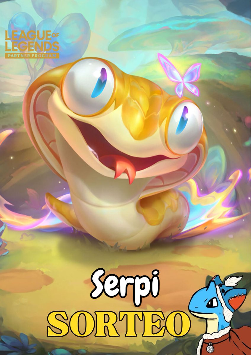 JuanD Lapras🎙️🐸🦋🐧 (@laprasel) on Twitter photo Primer Sorteo del Año #TFTPartner
🐍 Lleve su Serpi 🐍
Cualquier Región
Para Participar:
🔄 Retweet
❤️ Like
✅ Seguir a <a href="/LaprasEl/">STR JuanD Lapras🎙️🐸🦋🐧</a> y <a href="/pengkTFT/">p 3 n g k -</a>
🌎 Comenta tu compo favorita del set 13
Sortea 20/02
#AñoNuevo #TFTLatam #LPP #Serpi Primer Sorteo del Año #TFTPartner
🐍 Lleve su Serpi 🐍
Cualquier Región
Para Participar:
🔄 Retweet
❤️ Like
✅ Seguir a <a href="/LaprasEl/">STR JuanD Lapras🎙️🐸🦋🐧</a> y <a href="/pengkTFT/">p 3 n g k -</a>
🌎 Comenta tu compo favorita del set 13
Sortea 20/02
#AñoNuevo #TFTLatam #LPP #Serpi