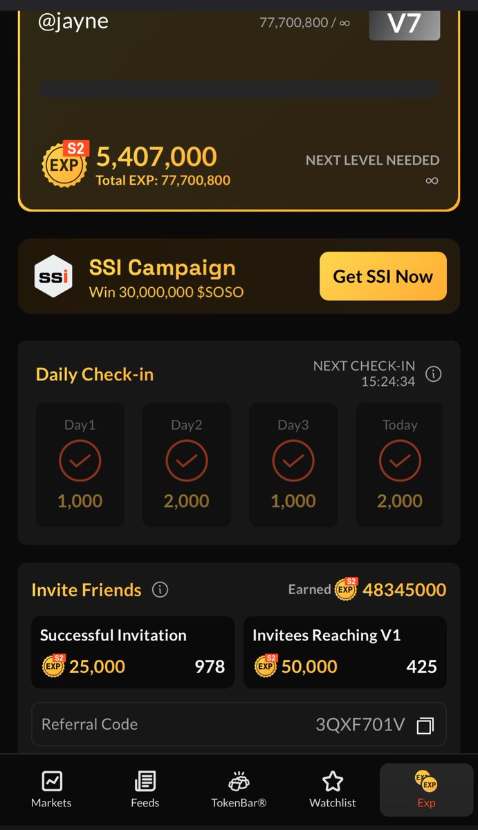 🌟 Join from this link: sosovalue.com/join/R89U3698

🌟 Purchase MAG7.ssi tokens using USDC on the Base network.

🌟 Stake your tokens.

🌟 Complete daily tasks.
<a href="/SoSoValue/">SSI (SoSoValue Indexes)</a> $soso #SoSoValueCrypto