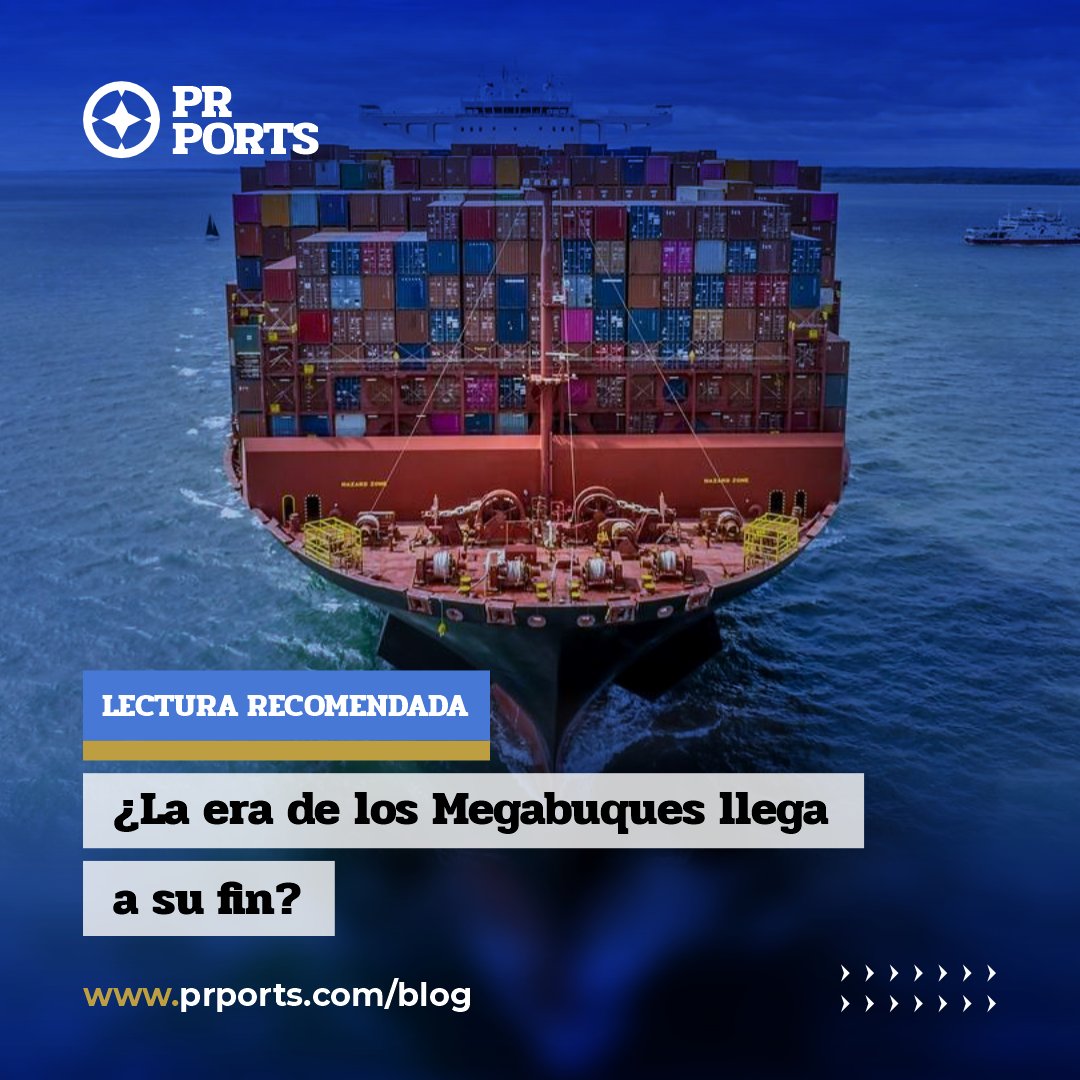 prports1's tweet photo. 🚢🌍 ¿El fin de los megabuques?
Los cambios en el comercio global, regulaciones ambientales y rutas interrumpidas  están impulsando buques más pequeños y versátiles.

💡 "La flexibilidad es clave para el futuro del shipping"
🔗 https://t.co/oQZFbjrGgw

#MaritimeIndustry #Shipping https://t.co/r5sQAy62Fy