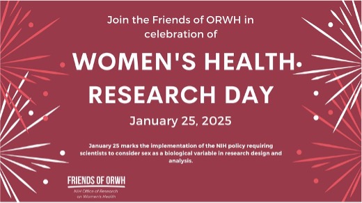 Women have historically been underrepresented in biomedical research. #WomensHealthResearchDay presents an opportunity to raise awareness of the importance of sex- and gender-based research and the importance of inclusive health research for women: orwh.od.nih.gov