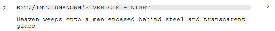 HawkSickToxic's tweet photo. Like "Rehearse, Rehearse, Rehearse"-"Revise, Revise, Revise". Here is a part of a single Scene Descriptor ✍ Script isn't done yet.

#Scriptwriting #Writing #Descriptor #Horror #PsychologicalHorror #Film #ShortFilm #ShortScript #Scary #HawkSickToxic #HawkSick #TheShogunOfSorrow https://t.co/Px2mJeSJpF