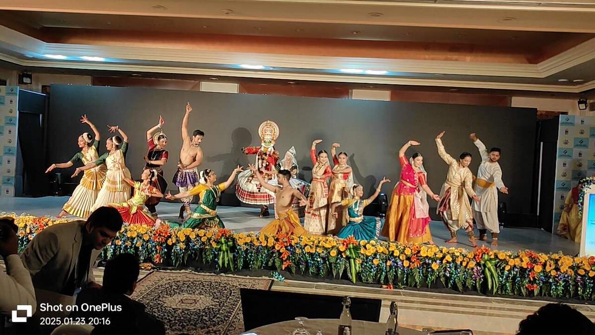 CCRTNewDelhi's tweet photo. On the occasion of the International Conference on Global Election Year 2024, organized by the @ECISVEEP  &amp; Centre for Cultural Resources and Training (CCRT) presented an exquisite Indian Classical Dance Ensemble titled "Nritya Tarang" (1/2) https://t.co/Jfm4Jv6Arf