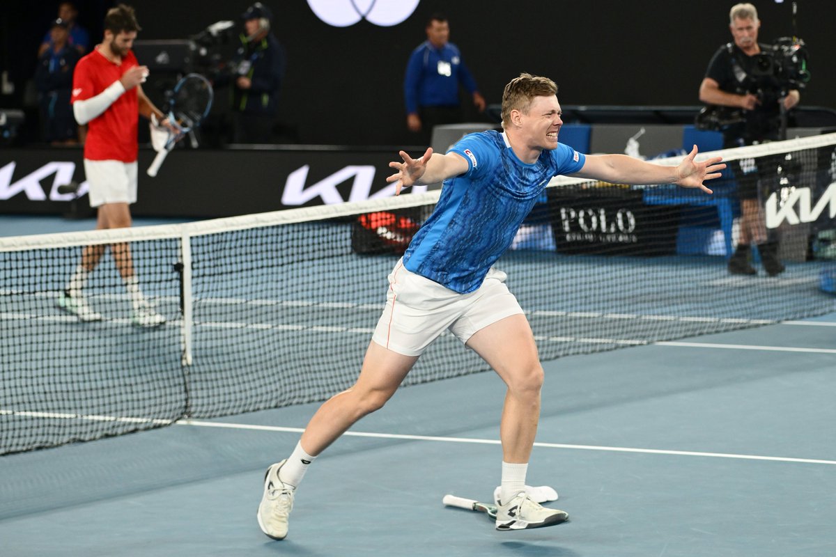 Who said Finns are stoic 😉🇫🇮

Harri Heliovaara • #AusOpen • #AO2025