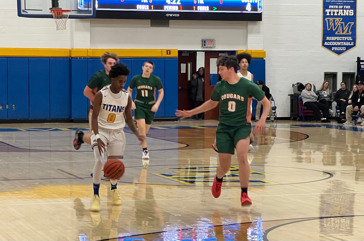 WestMifflinArea's tweet photo. Daven Reynolds tallied a game-high 20 points to lead four double figure scorers in West Mifflin Area High School's Section victory over Yough. The Titans play at Derry Area on Jan. 28. #WMASD #GoTitans @MVI_sports https://t.co/lHdbT0aGcr