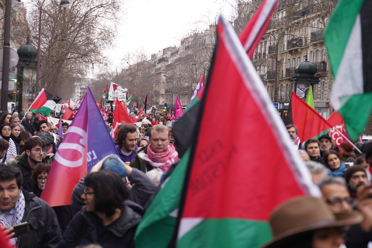 ManonAubryFr's tweet image. Nous continuons à nous mobiliser pour la Palestine ! 

Les armes se sont tues à Gaza. Mais le supplice des Palestiniens est loin d'être fini.

La 🇫🇷 et l’🇪🇺 doivent agir pour la paix, trainer les coupables du massacre devant la justice et mettre un terme à la colonisation.