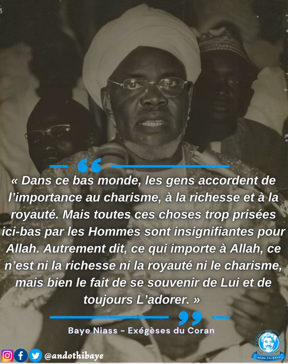 andothibaye's tweet photo. À Méditer 💯 https://t.co/50ISBIVwAX