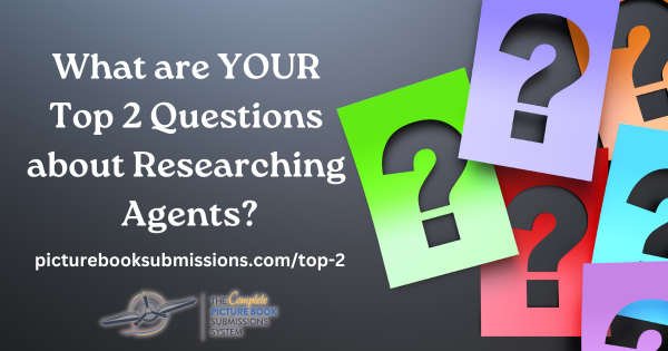 Let us help you demystify the querying process! Tell us your Top 2 Questions about researching agents and we'll share the answers in the coming weeks! 

picturebooksubmissions.com/top-2

#amwriting #querytip #amquerying #pbpitch