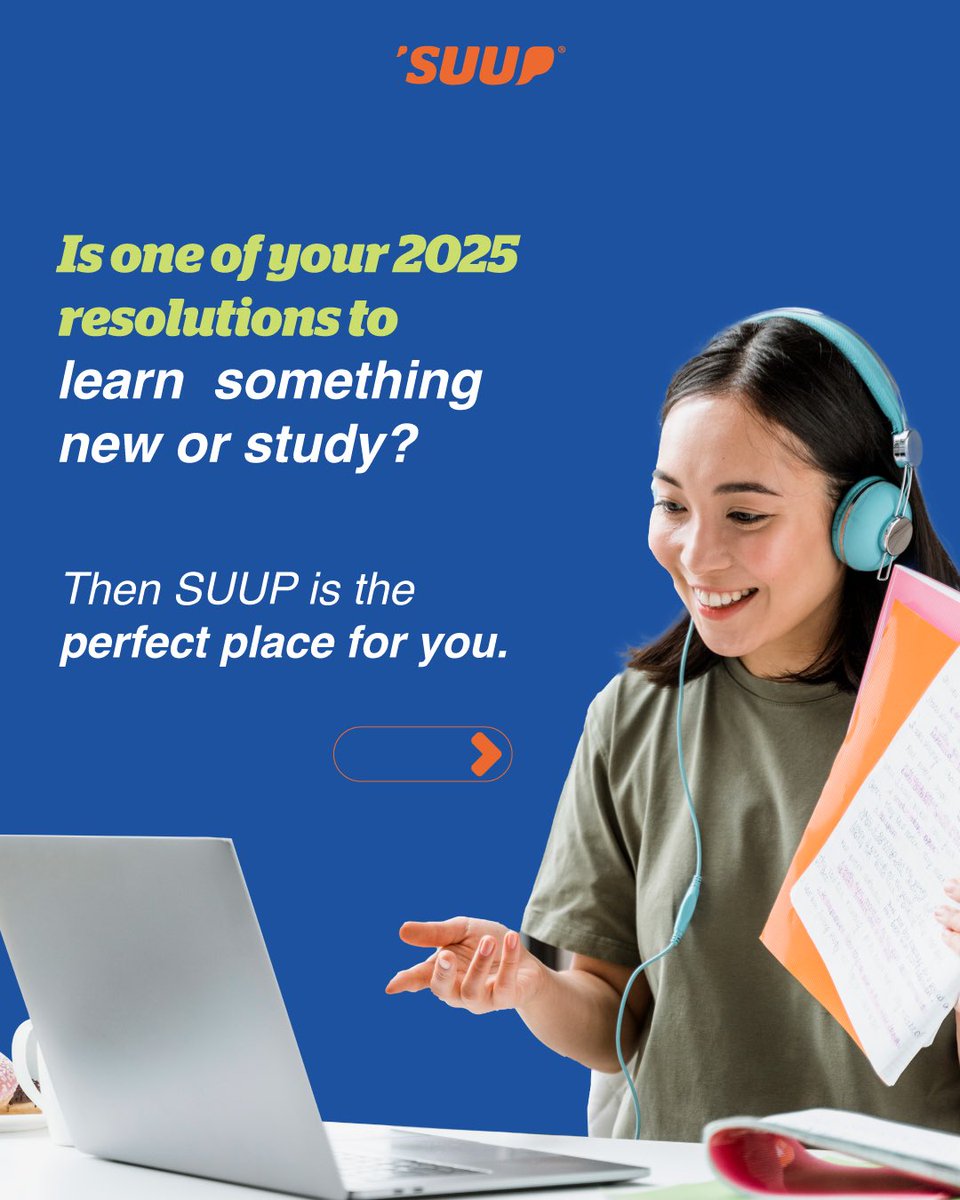 Suup_education's tweet photo. Ready to achieve your 2025 learning goals? 🙌🏻 SUUP is the perfect place to explore new skills, learn at your own pace, and become a standout creator. 🚀💻

📩 Comment “I want to be a creator” and we’ll reach out to include you in our free launch phase. Don’t miss out! 🚀 https://t.co/3OOcvsozsO