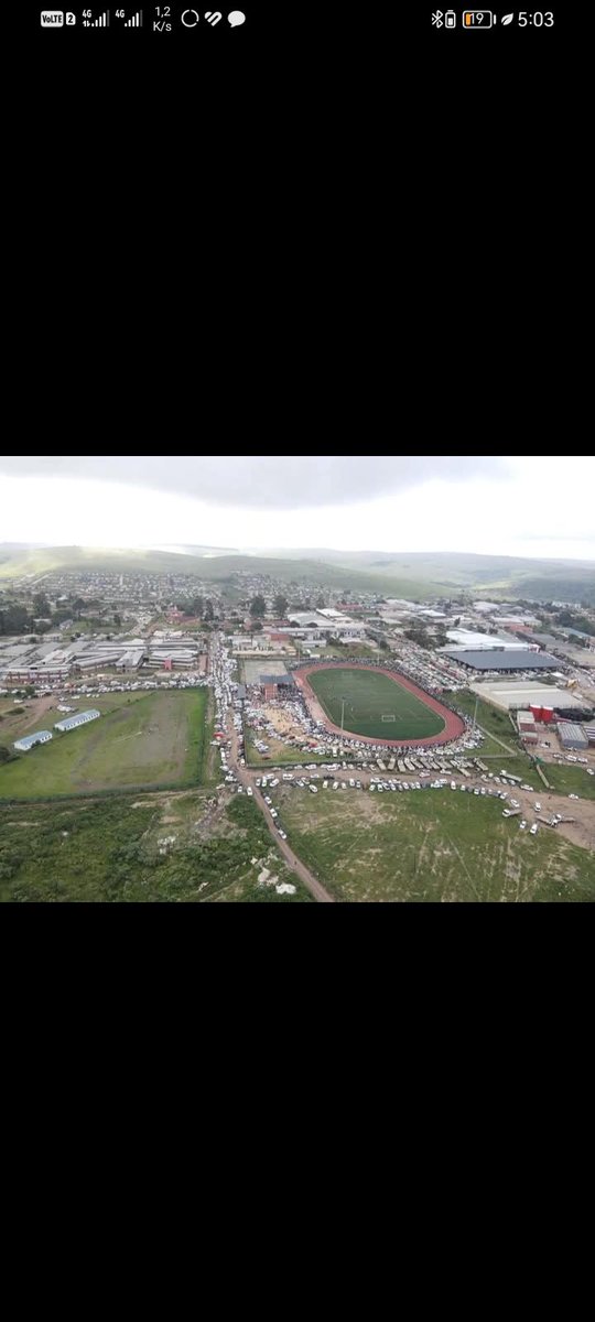 lluvuyo's tweet photo. @robertmarawa, Madluphuthu there is big game happening in Bizana. The whole town has come to a standstill. Derby between Ravens FC and Sinenkani. https://t.co/P8X9m8Xhnj