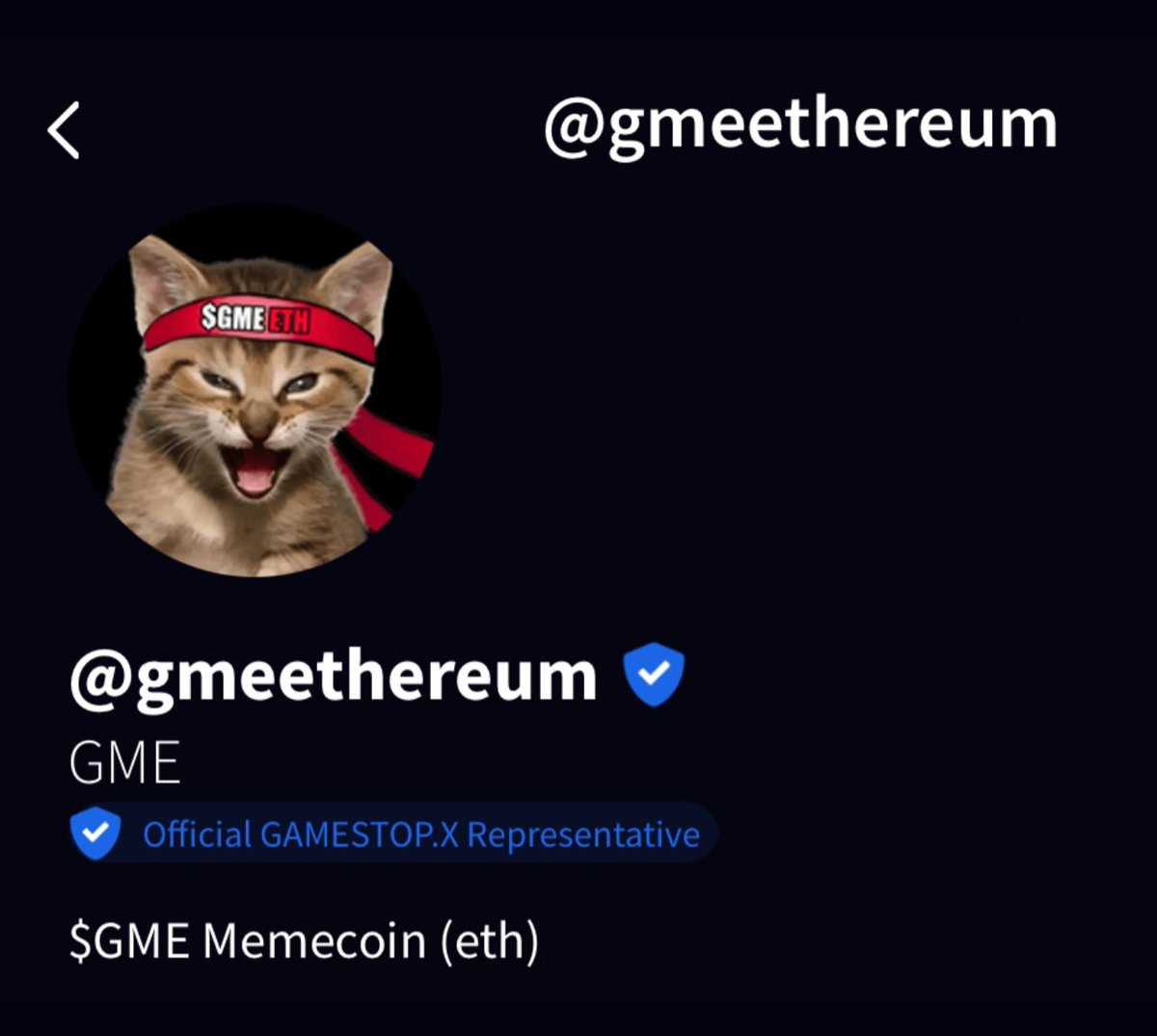 GME Ethereum tweet media