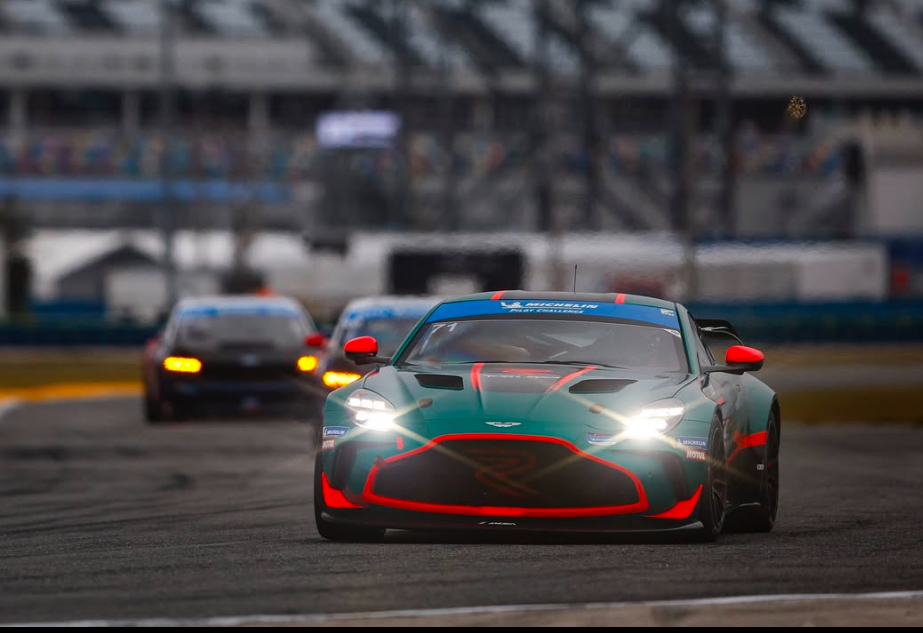 The__Advantage's tweet photo. An @AMR_Official Bronze Cup double with both versions of the Vantage GT4 succeeding after another gruelling (and messy) @IMSA @MichelinRaceUSA Pilot Challenge opener from @DAYTONA last night
https://t.co/4XE2v0VILR https://t.co/PdCyVlh4Z2