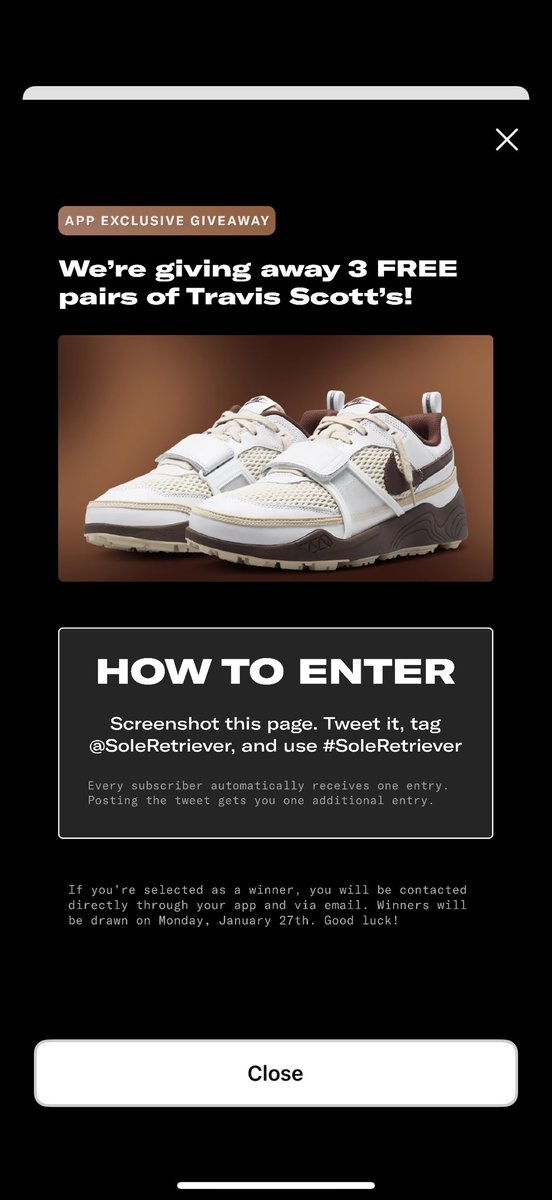 kkinlen's tweet photo. @SoleRetriever #SoleRetriever https://t.co/lG8HzxtOjP