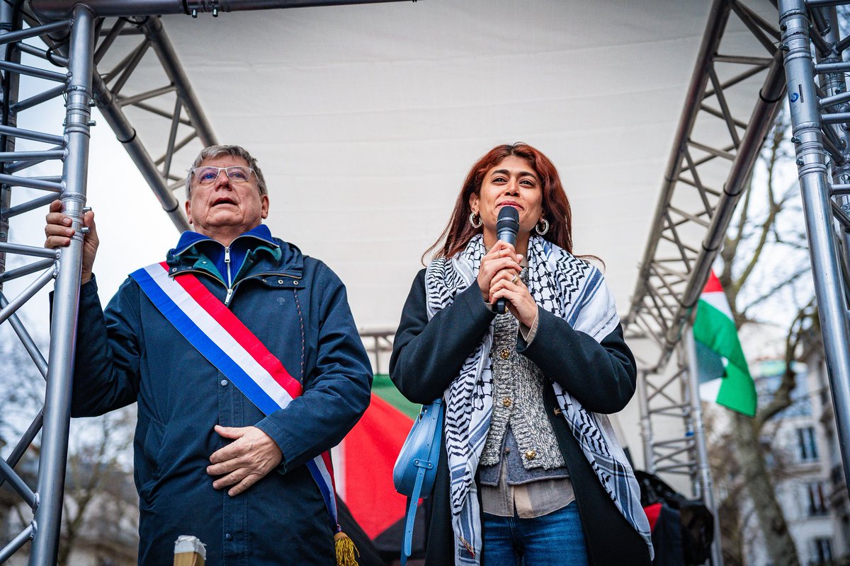 RimaHas's tweet image. Avec @ericcoquerel, plusieurs associations de défense des droits du peuple palestinien et organisations syndicales, nous avons répondu présents et nous continuerons à le faire jusqu’à ce que justice soit rendue au peuple palestinien !