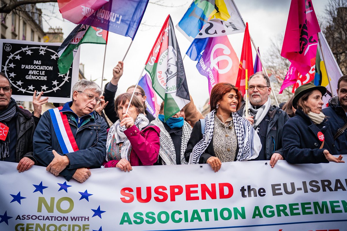 RimaHas's tweet image. Avec @ericcoquerel, plusieurs associations de défense des droits du peuple palestinien et organisations syndicales, nous avons répondu présents et nous continuerons à le faire jusqu’à ce que justice soit rendue au peuple palestinien !