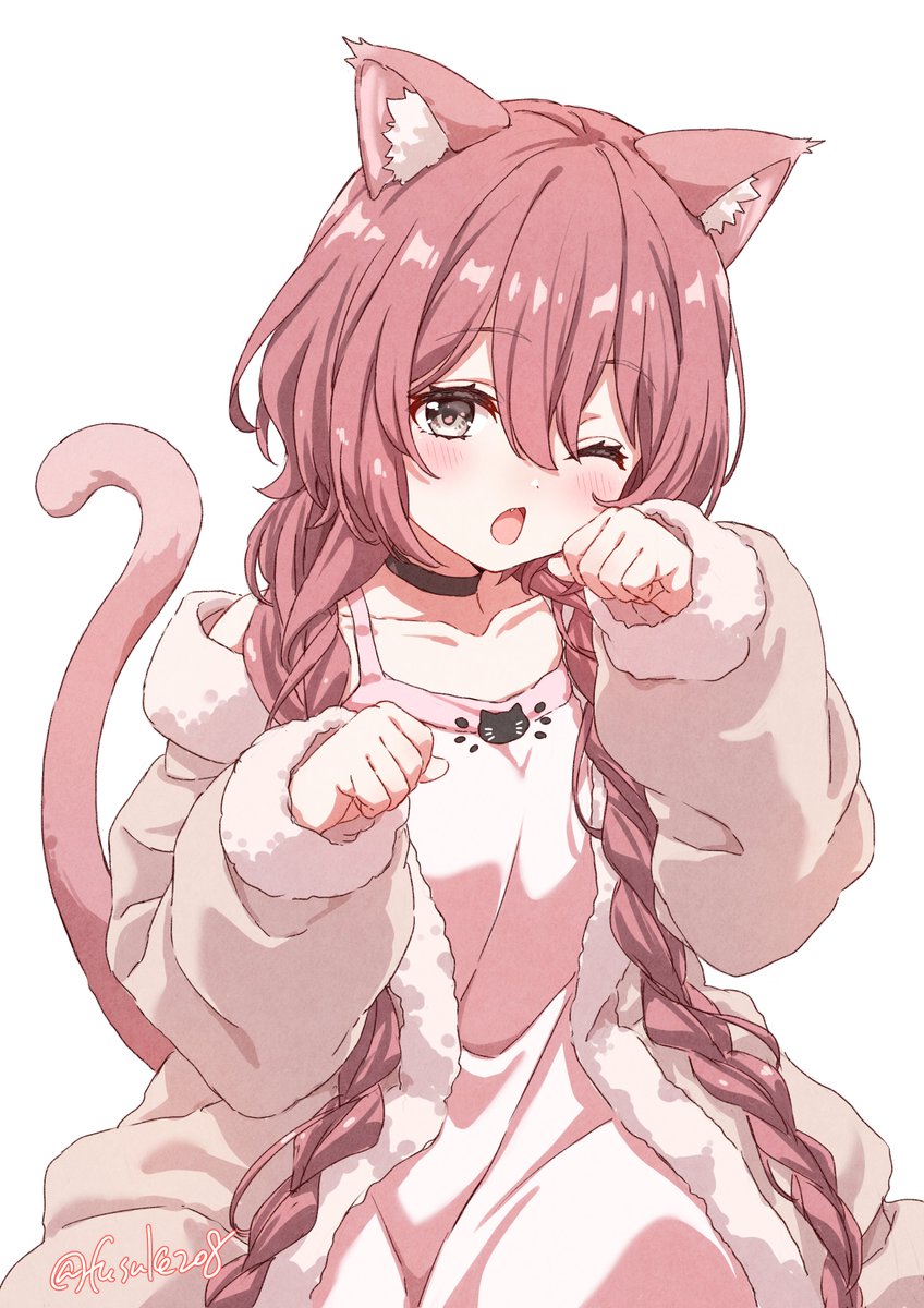 「隙あらば猫スタイルを描いてしまう猫好き絵描き 」|ふうすけのイラスト