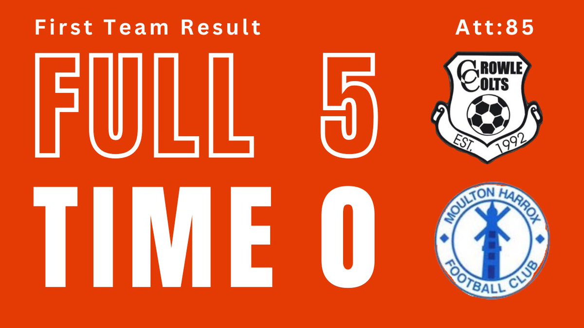 CrowleColtsFC's tweet photo. Full Time and the First Team progress into the semi finals of the Lincs Cup. Goals from L. Snow (2), A. Short, L. Greathead and B. Johnson sealed the win. https://t.co/vMx5l9fsj9