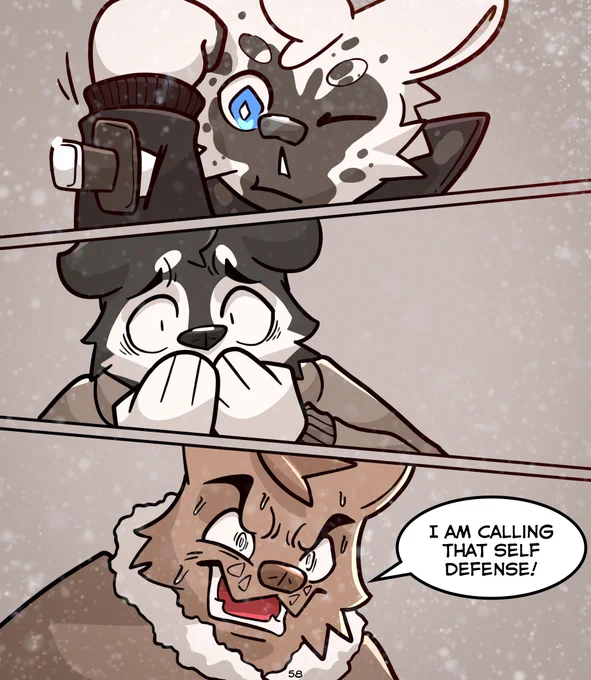 🔵WINTER BLUE🔵 
✨PAGE 58 and PAGE 59✨ 
angey 😡😡😡 