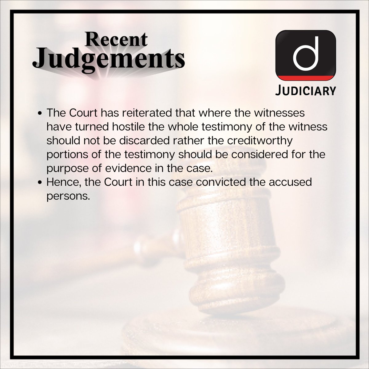 Law_Drishti's tweet image. Let’s look at these #RecentJudgments shedding light on #Justice in action.
.
Check our website: drishti.xyz/website-Judici…
.
#RecentJudgment #SupremeCourt #RecentNews #CurrentAffairs #Constitution #India #Court #LegalUpdates #IndianLaw #DrishtiJudiciary #TeamDrishti