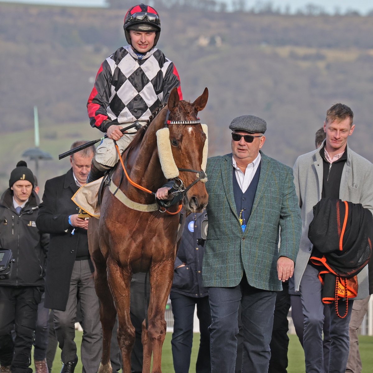 Tattersalls Cheltenham (@tattscheltenham) on Twitter photo Grade 3 winner ⭐️🥇
Moon D'Orange gets off the mark over fences in style, wins the Grade 3 2m4f handicap <a href="/CheltenhamRaces/">CheltenhamRacecourse</a>
Trained by John McConnell
#CheltenhamNovember 2022
<a href="/MonbegStables/">Monbeg Stables</a> (S. Doyle) ➡️ <a href="/McConnellRacing/">John McConnell Racing</a>, £38,000
🗓️ January Sale, tonight,
⏰ 4.45pm after racing Grade 3 winner ⭐️🥇
Moon D'Orange gets off the mark over fences in style, wins the Grade 3 2m4f handicap <a href="/CheltenhamRaces/">CheltenhamRacecourse</a>
Trained by John McConnell
#CheltenhamNovember 2022
<a href="/MonbegStables/">Monbeg Stables</a> (S. Doyle) ➡️ <a href="/McConnellRacing/">John McConnell Racing</a>, £38,000
🗓️ January Sale, tonight,
⏰ 4.45pm after racing