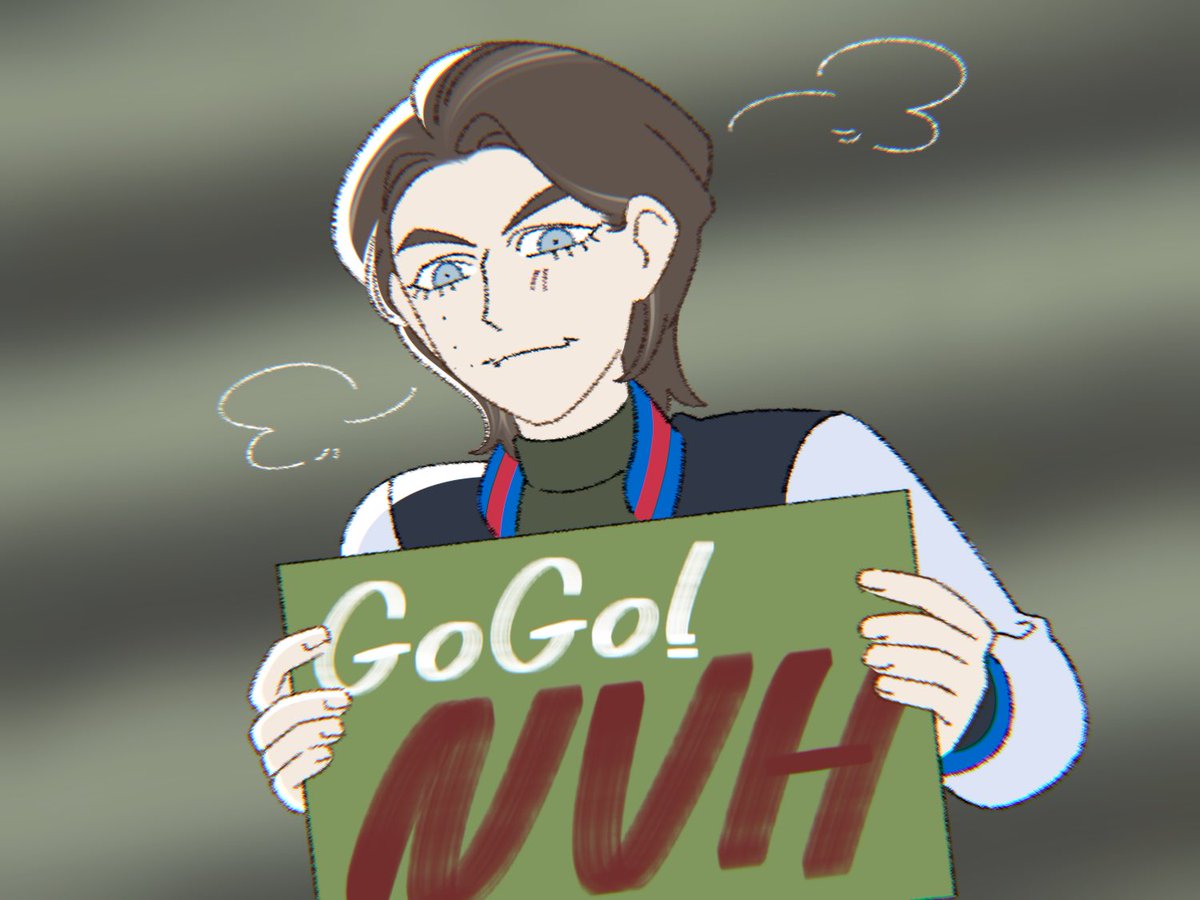 NVH_Fabian's tweet photo. #NVH_SportsDay #NVHC_Base 

[โรลปิด w/ @aria_nvh | 14:15]

วันนี้เฟเบียนก็มาเป็นหนึ่งในกองเชียร์ให้ทีมเบสบอลโดยเลือกนั่งอยู่บนชั้นที่ไม่สูงจากพื้นนัก 

สู้เขานอร์ธวิวไฮ! อยากจะตะโกนออกไปดังๆแต่รู้สึกเขินยังไงไม่รู้ จึงได้แต่ชูป้ายที่ทำเองพร้อมเอียงไปเอียงมาแบบไฮเปอร์หน่อยๆ https://t.co/jU26GgiX4n