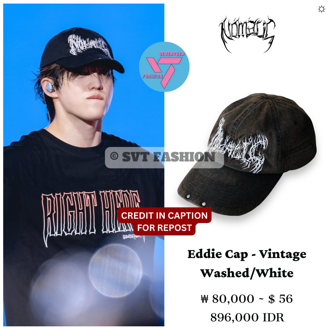 Scoups wore Nomalic Cap at Seventeen Right Here Concert in