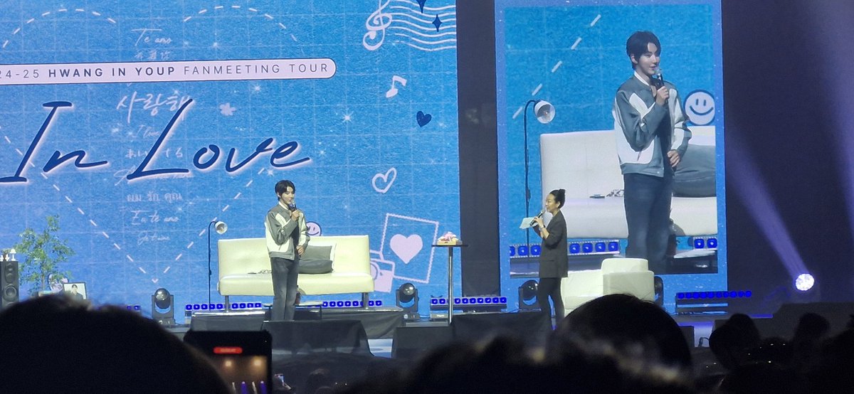 Thank you for making me forget about reality even for a short time #HwangInYoup #INLOVE #HwangInYoupinManila