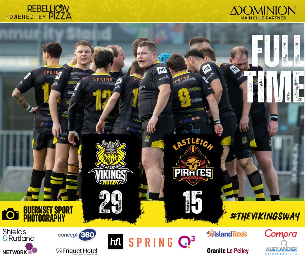 The boys bring home an important WIN at home🔥 

A great team performance which has been coming for a while!! 

Huge credit to everyone who worked to get this game on after the very wet weather recently! 

Great support today - THANK YOU! 🤝🏼 

⚫️🟡 #𝙏𝙃𝙀𝙑𝙄𝙆𝙄𝙉𝙂𝙎𝙒𝘼𝙔