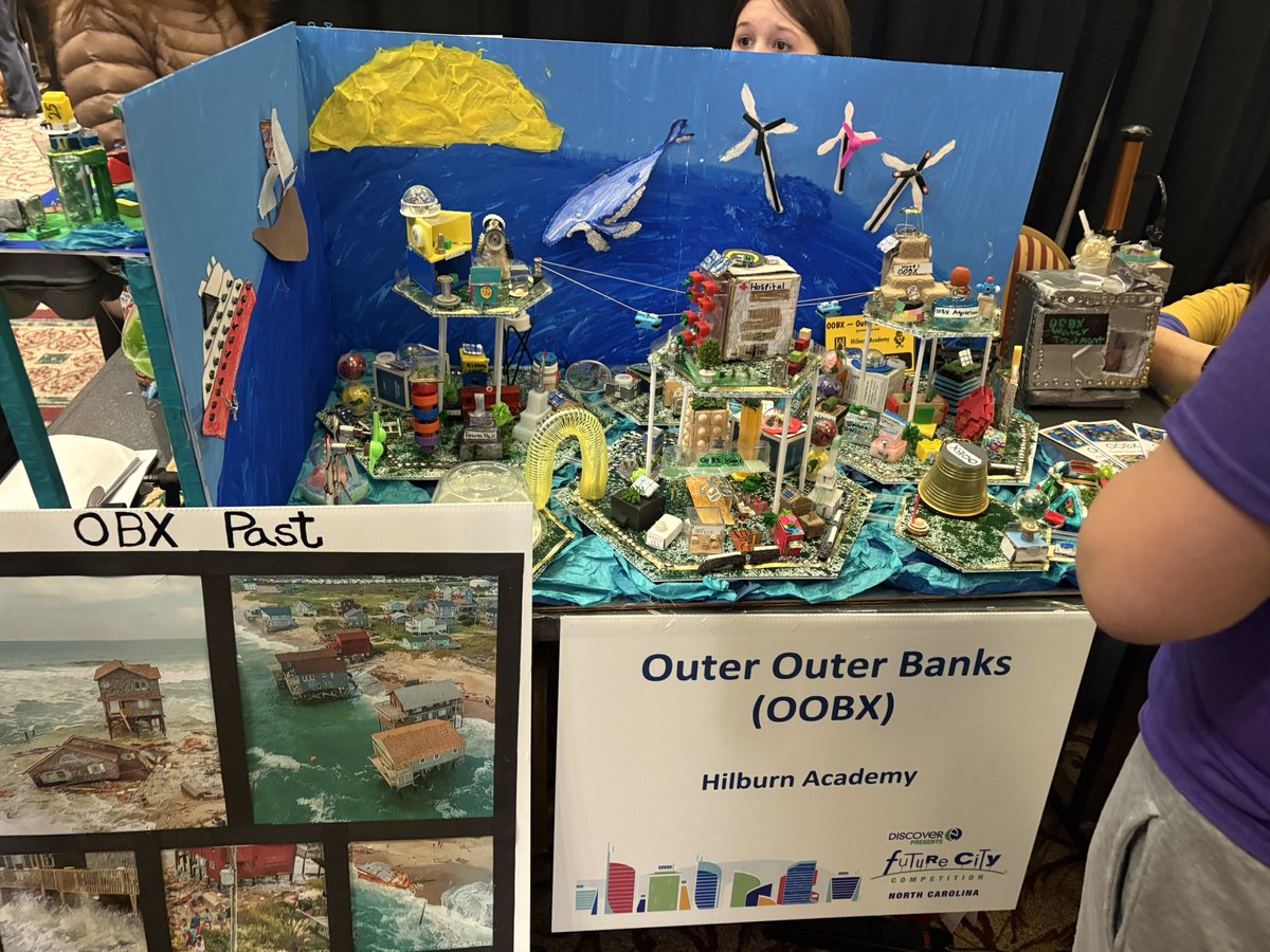 Proud of our middle school team competing at the Future City Competition today! Excellent showing <a href="/teachlivelaugh/">~Michelle Bass~</a> <a href="/HilburnAcademy/">Hilburn Academy PreK-8</a>!