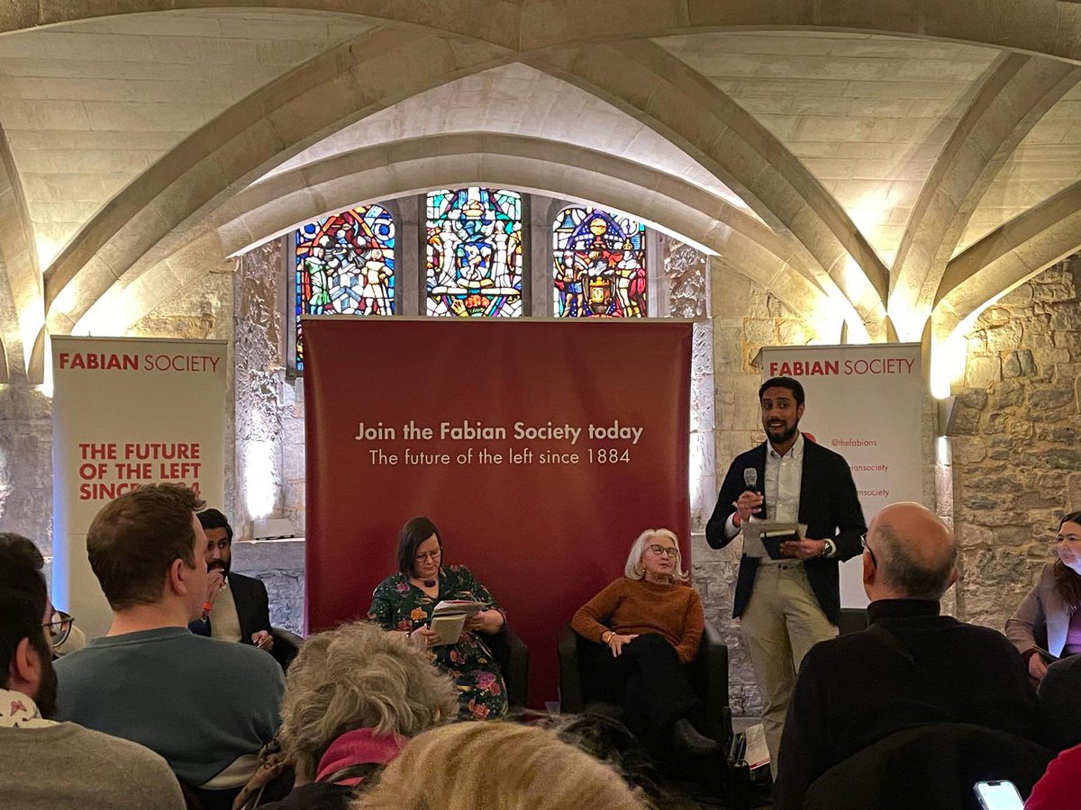 Thank you to <a href="/thefabians/">The Fabian Society</a> for the invitation to speak about growth at their conference. 

It was a chance to trail some <a href="/GoodGrowthFdn/">Good Growth Foundation</a> findings on the ‘growth gap’, and what needs to happen for growth to work for good! 

<a href="/Meg_HillierMP/">Meg Hillier</a> <a href="/JeevunSandher/">Dr. Jeevun Sandher MP</a> <a href="/sasjkia/">Sasjkia Otto</a> @annpettifor