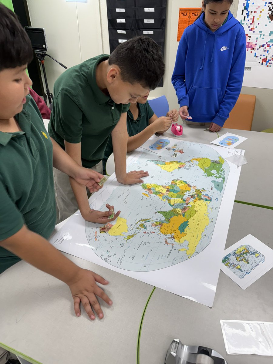 Hogg_Library's tweet photo. Third, fourth and fifth graders enjoyed the Maps &amp; Stamps program brought to them by Mr. Don. This was a great geography lesson and there were so many cool stamps to look at! @ElementaryHogg @DISD_Libraries @ProjectReadDISD https://t.co/oahHBcEP05