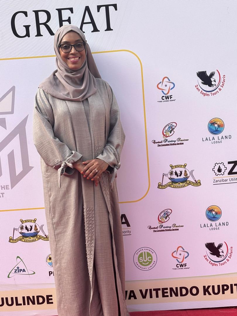 cwforg's tweet photo. Our Director Ms. Makiyye Juma, proudly participating in the launch of the Talent Development and Empowerment Project for Youth in Zanzibar 🌟 Our CWF, is one of the sponsors of this unique initiative,  #MeetTheGreat. We look forward to seeing the talents of the youth flourish 💪 https://t.co/9uRqHqWdEX