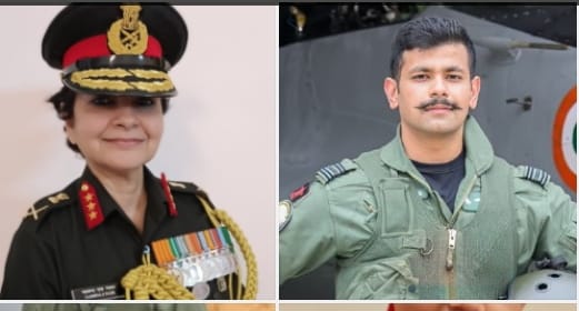 Chopsyturvey's tweet photo. First Mother son duo to be conferred with a Presidential Award the same year.
Lt Gen Sadhna S Nair, VSM. Awarded AVSM.
Sqn Ldr Tarun Nair VM (Gallantry) https://t.co/nWI1UtSRr3