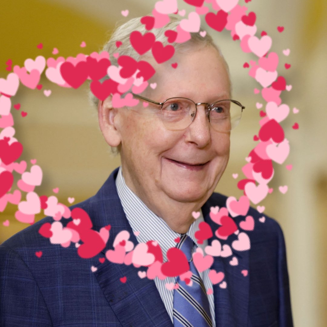 Last patriot to follow me loves Mitch McConnell! 🇺🇸 
Don’t be that person! 😂