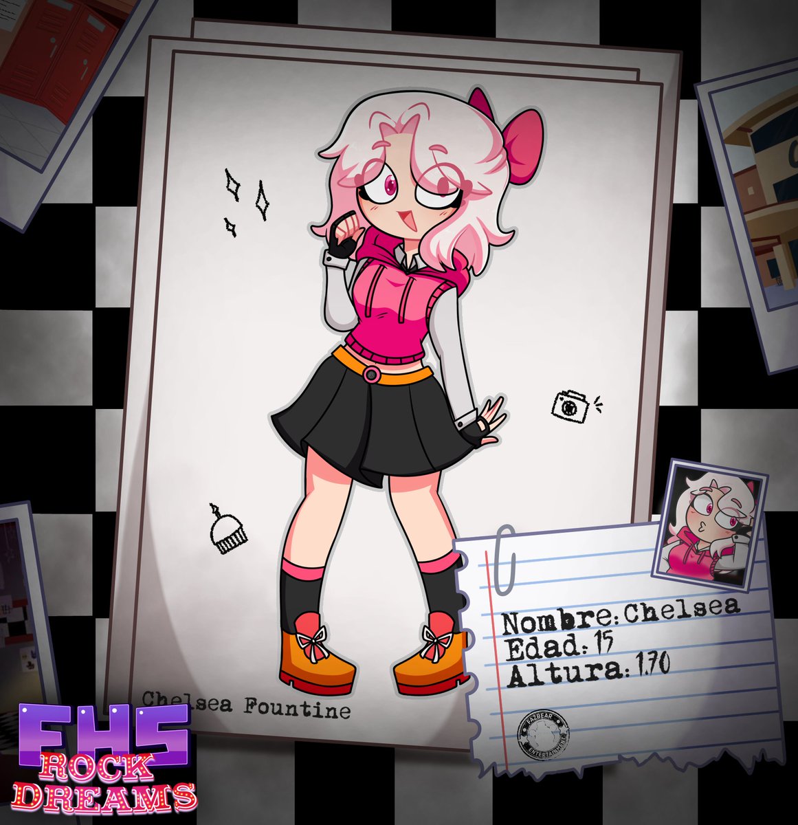 ⭐ FHS Rock Dreams ⭐ (@fhsrockdreams) on Twitter photo 🌟 "I'm ready for my close up!"
Chelsea llega y se presenta frente a todas las cámaras !! 🤍🩷
🎙️ Interpretada por la increíble <a href="/shiny_dust_/">shiny_dust.oficial</a>
#FHSRockDreams #FHSRD #fnafhs #fhs 🌟 "I'm ready for my close up!"
Chelsea llega y se presenta frente a todas las cámaras !! 🤍🩷
🎙️ Interpretada por la increíble <a href="/shiny_dust_/">shiny_dust.oficial</a>
#FHSRockDreams #FHSRD #fnafhs #fhs