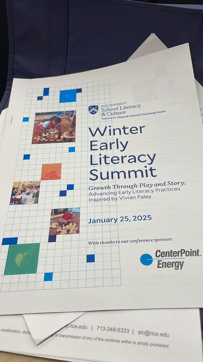 Claudia Rosales (@claurosales25) on Twitter photo Winter Early Literacy Summit - Growth Through Play & Story <a href="/Vardeman_AISD/">Vardeman_ AISD</a> <a href="/AldineISD/">Aldine ISD</a> <a href="/RiceUniversity/">Rice University</a> Winter Early Literacy Summit - Growth Through Play & Story <a href="/Vardeman_AISD/">Vardeman_ AISD</a> <a href="/AldineISD/">Aldine ISD</a> <a href="/RiceUniversity/">Rice University</a>