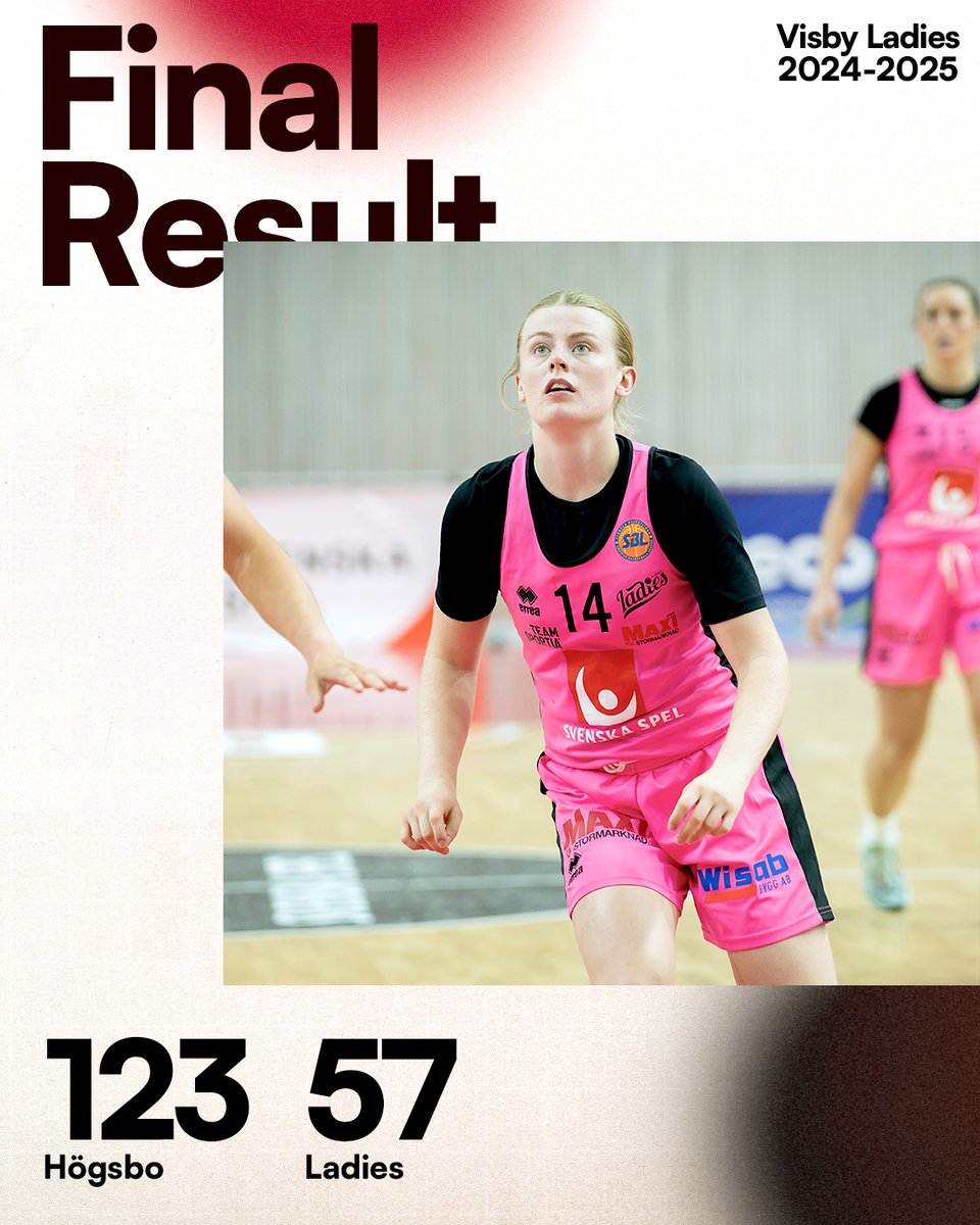 ❌ Högsbo skjuter imponerande bra (57%) på treorna och lyckas samtidigt hitta poäng inside. Bara att slicka såren och komma tillbaka starkare. 🙏

Morgan Haney poängbäst med 16 poäng.