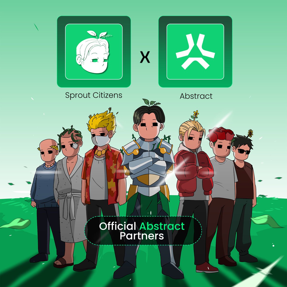 Boom🌱 

Sprout Citizens are official Abstract partners.  

To celebrate, we’re giving away 10x OG spots.   

Engage with this to enter.  

Here’s what we’re building👇🧵