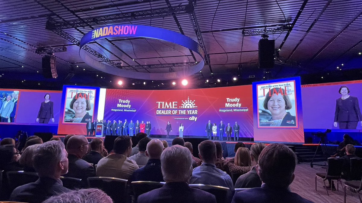 So proud of Trudy Moody, the Mississippi TIME Dealer of the Year.