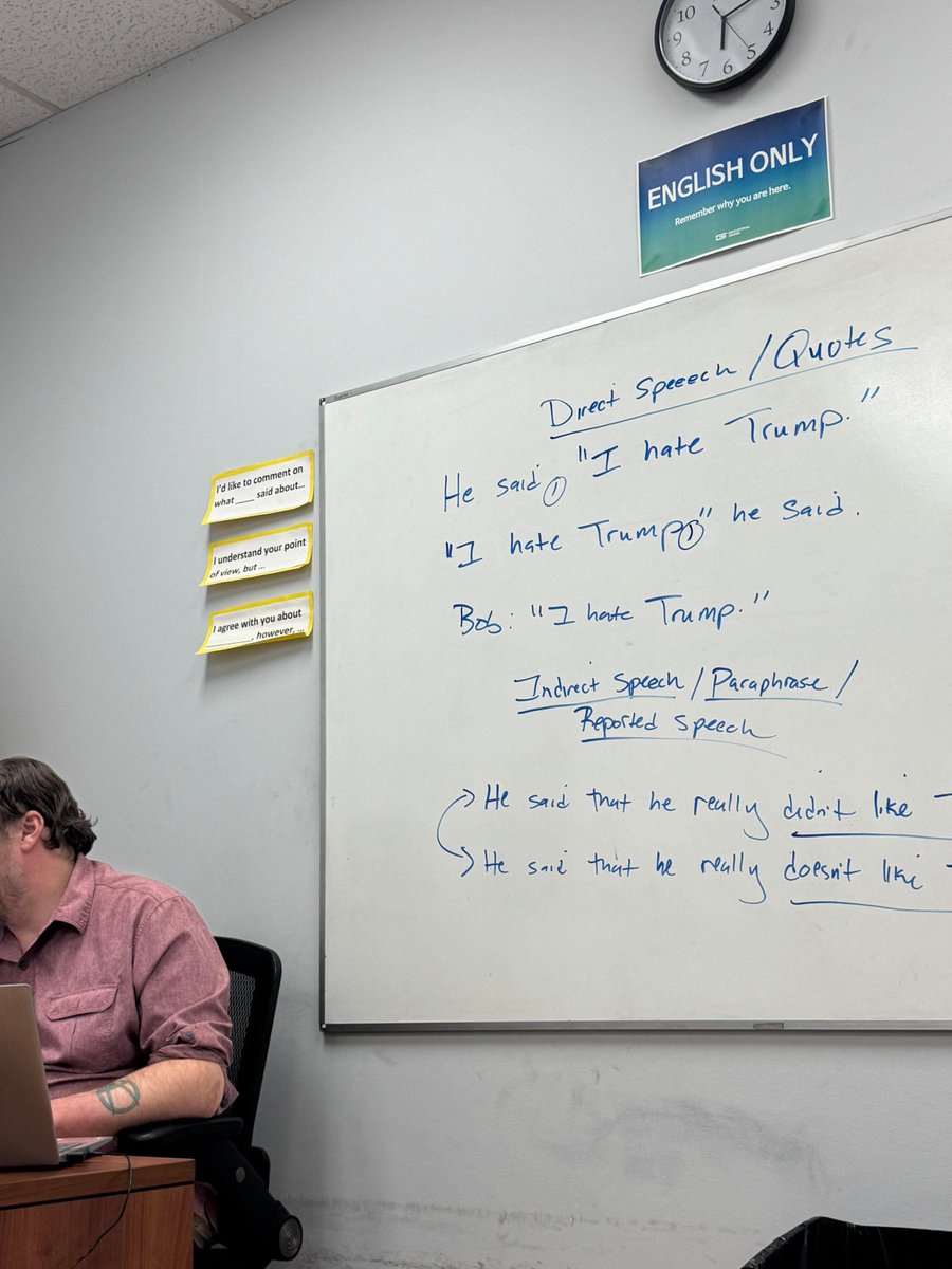 My friend just post this in our group on Facebook. That’s English second language class in Chicago. Disgrace !