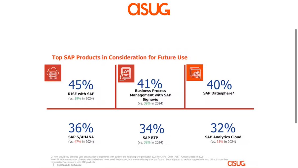 Rise with SAP and BTP leading consideration in 2025 #asug365