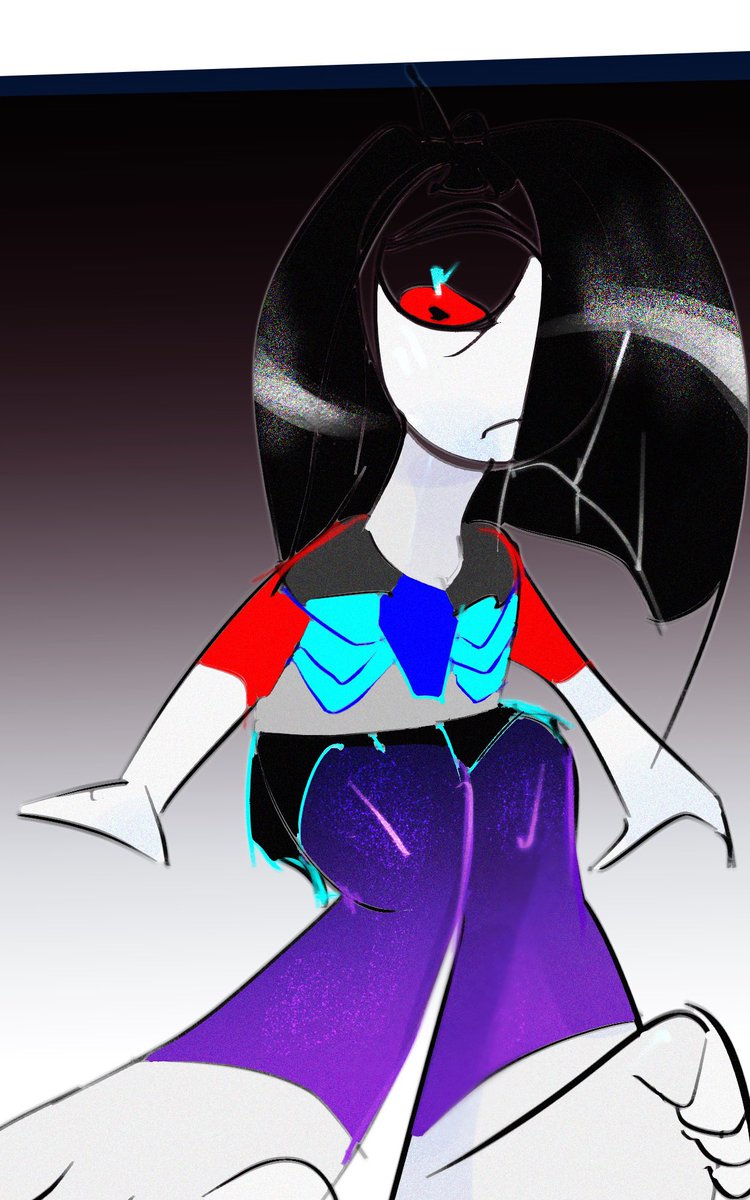 Manlyburger's tweet photo. Goth girl design for my comic universes #artofguy https://t.co/WeRluMING4