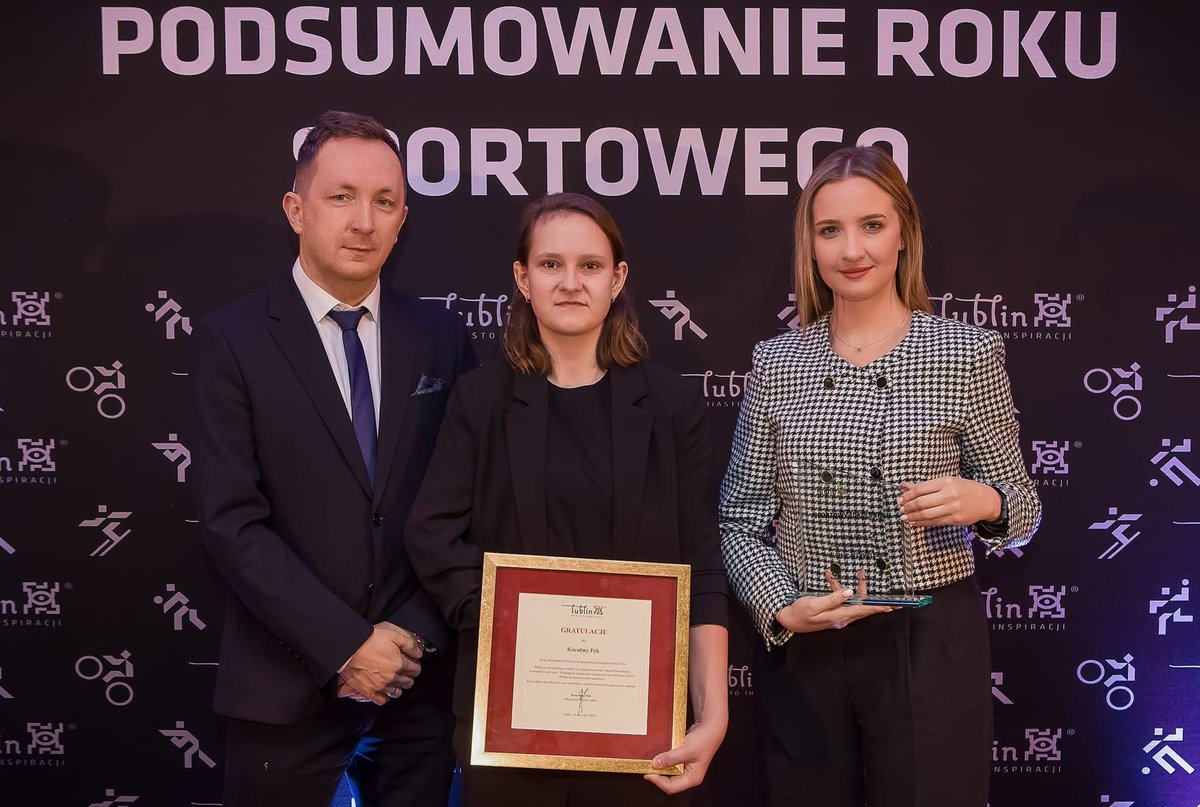 Dziękuję miastu Lublin za to wyróżnienie oraz wszystkim, którzy mnie wspierają – kibicom, trenerom i partnerom. To nasza wspólna droga! ❤️

Gratulacje dla wszystkich nagrodzonych – lubelski sport ma się czym chwalić! 💪🔥