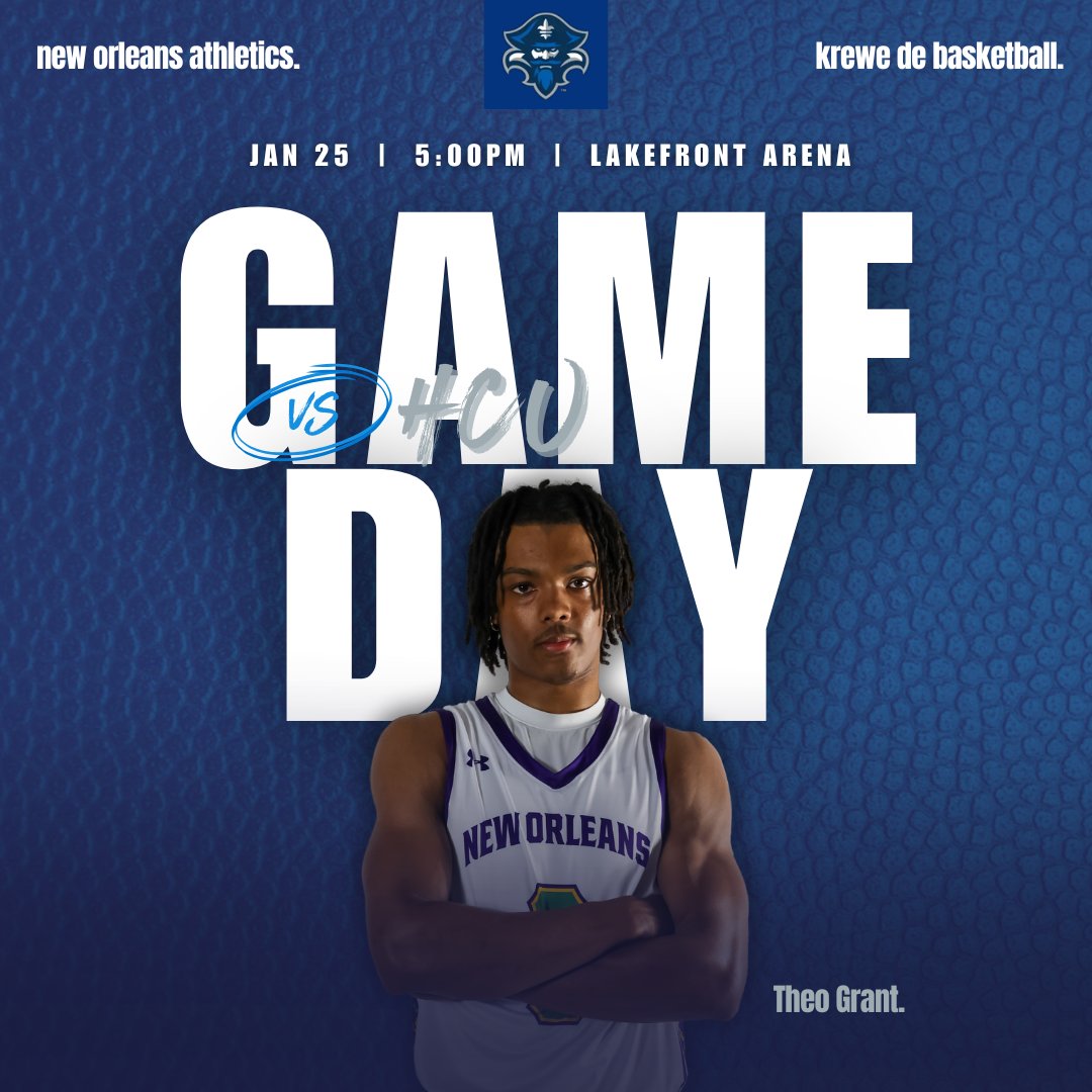 New Orleans Men’s Basketball (@privateershoops) on Twitter photo Back at home today. See you on the Lakefront!
🆚 <a href="/HCUHoops/">HCU BASKETBALL</a>
🕖 5:00 p.m.
📺 <a href="/ESPNPlus/">ESPN+</a> | espn.com/watch
📻 <a href="/1061_TheTicket/">1061 The Ticket</a> | theticket1061.com
📊 unoprivateers.com/sidearmstats/m…
#NOLAsTeam ⚔ Back at home today. See you on the Lakefront!
🆚 <a href="/HCUHoops/">HCU BASKETBALL</a>
🕖 5:00 p.m.
📺 <a href="/ESPNPlus/">ESPN+</a> | espn.com/watch
📻 <a href="/1061_TheTicket/">1061 The Ticket</a> | theticket1061.com
📊 unoprivateers.com/sidearmstats/m…
#NOLAsTeam ⚔